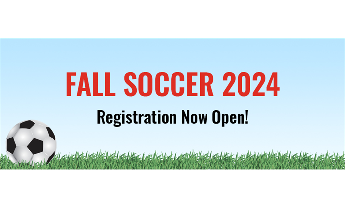 2024 Fall Recreational Soccer Registration NOW OPEN!